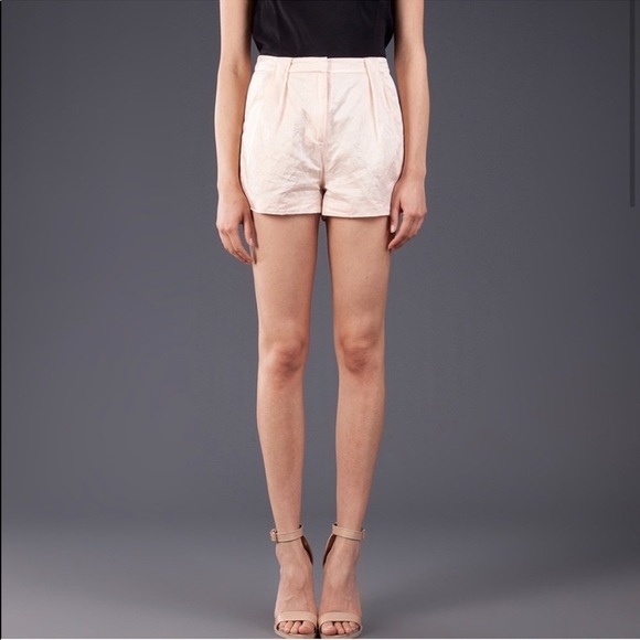 ELIZABETH AND JAMES PEAW RUMPLED STEVIE SHORT Size 10 - Picture 2 of 14